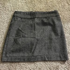 Forever 21 Black Plaid MiniSkirt